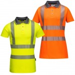 Sieviešu polo krekls oranžs/dzeltens
